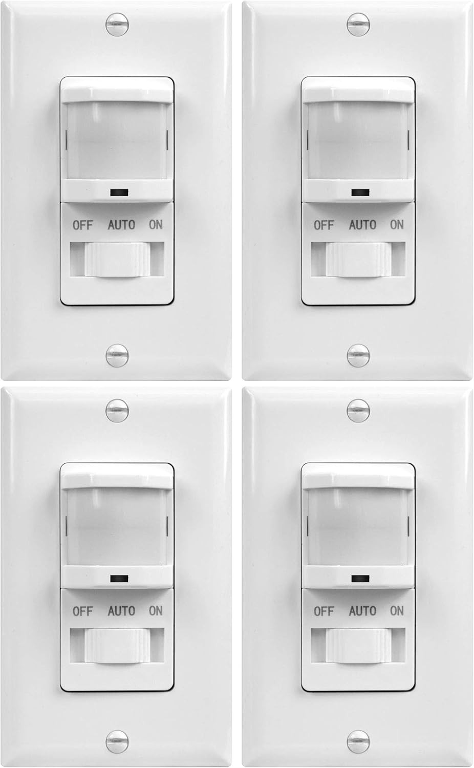 In-Wall PIR Motion Sensor Light Switch, Motion Sensor Switch, Occupancy Sensor S