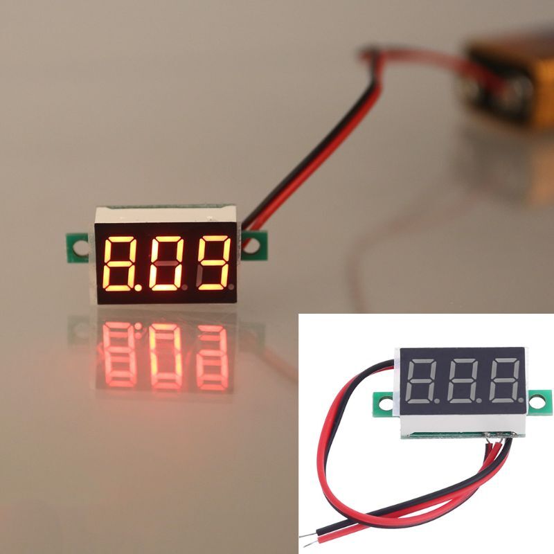 Portable 4.5-30V Two-wire for Meter Red LED Display Panel Met