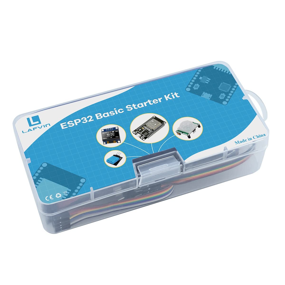 LAFVIN Basic Starter Kit for ESP32 ESP-32S WiFi I OT Development Board with...