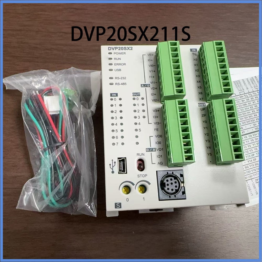 New In Box Analog mixed-type PLC main unit DVP20SX211S 24VDC Delta Fast Shipping
