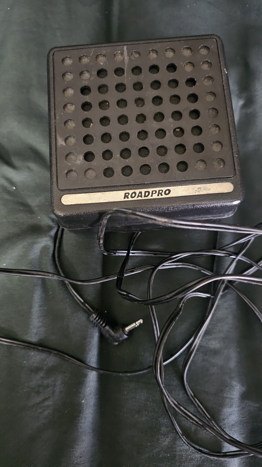 RoadPro RP-100T Portable Wired Speaker System 12W 3.5mm Jack Black