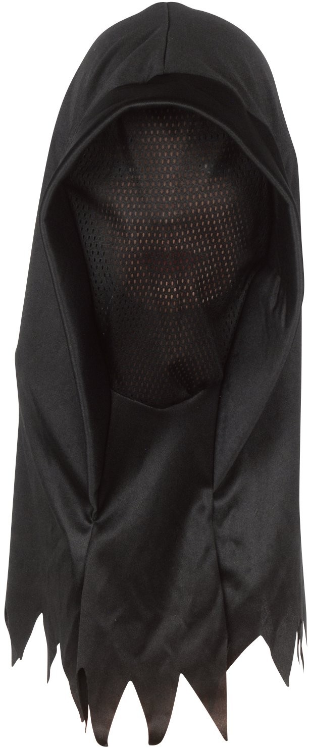 Star Power Ghoul Hood Halloween Costume Polyester Full Over One Size, Coal