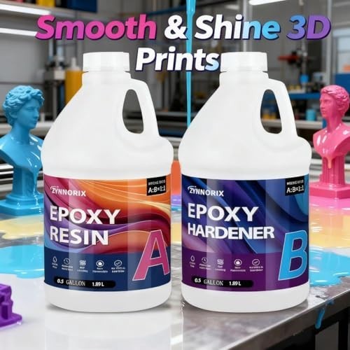 EPOXY RESIN 1 GALLON KIT * CLEAR * UV RESISTANT * LAMINATING * FIBERGLASS * Flow