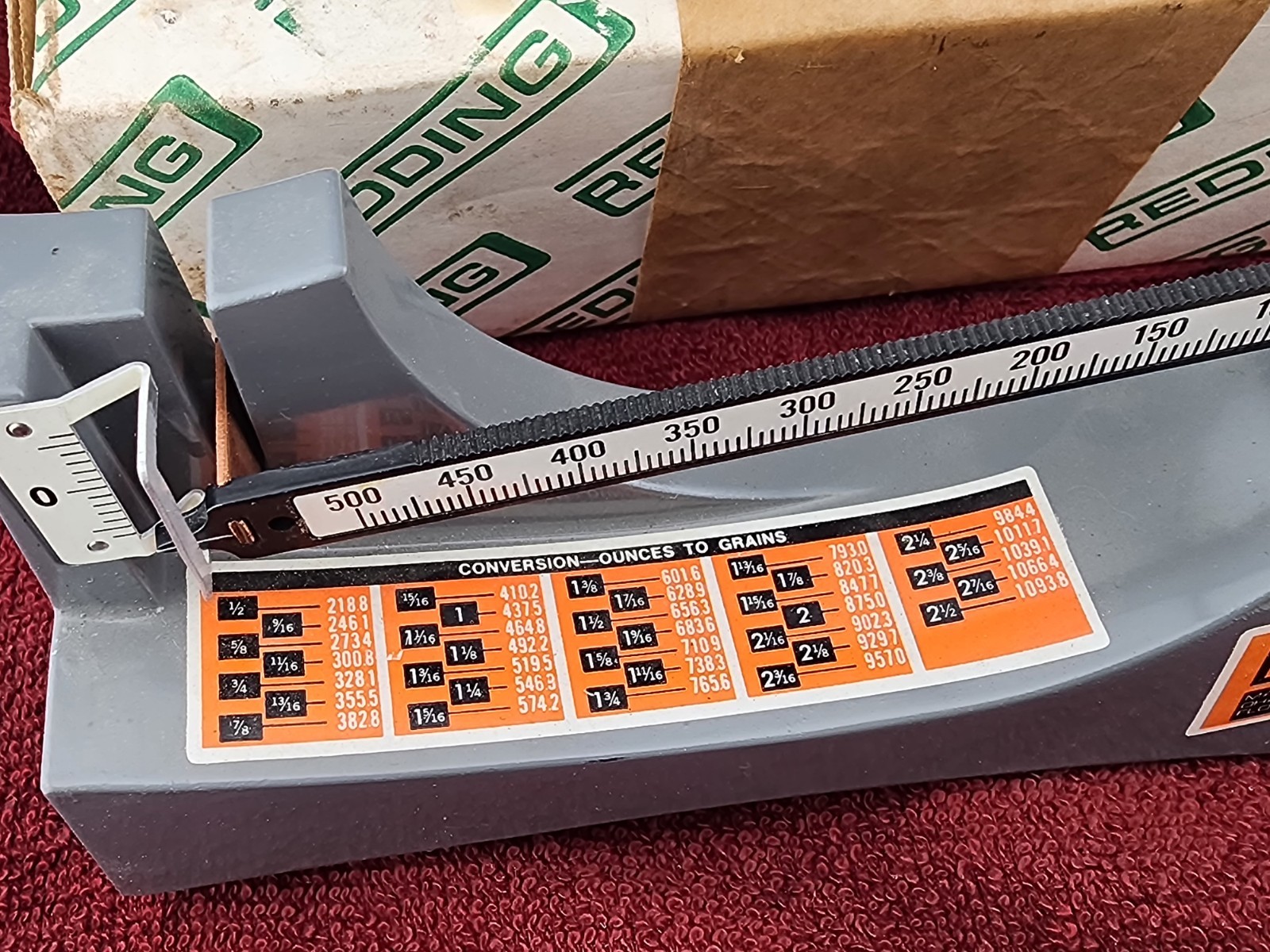 Lyman Reloading Precision D-5 Balance Beam Loading Scale by Ohaus