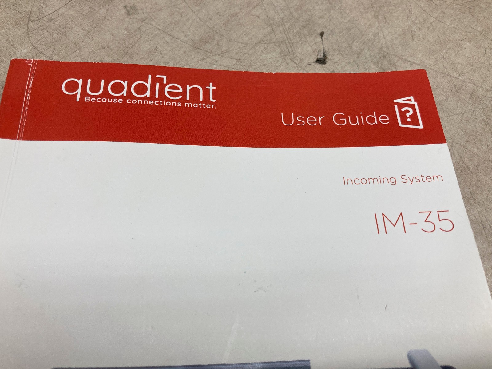 Quadient IM-35 User Guide Incoming System Letter Opener