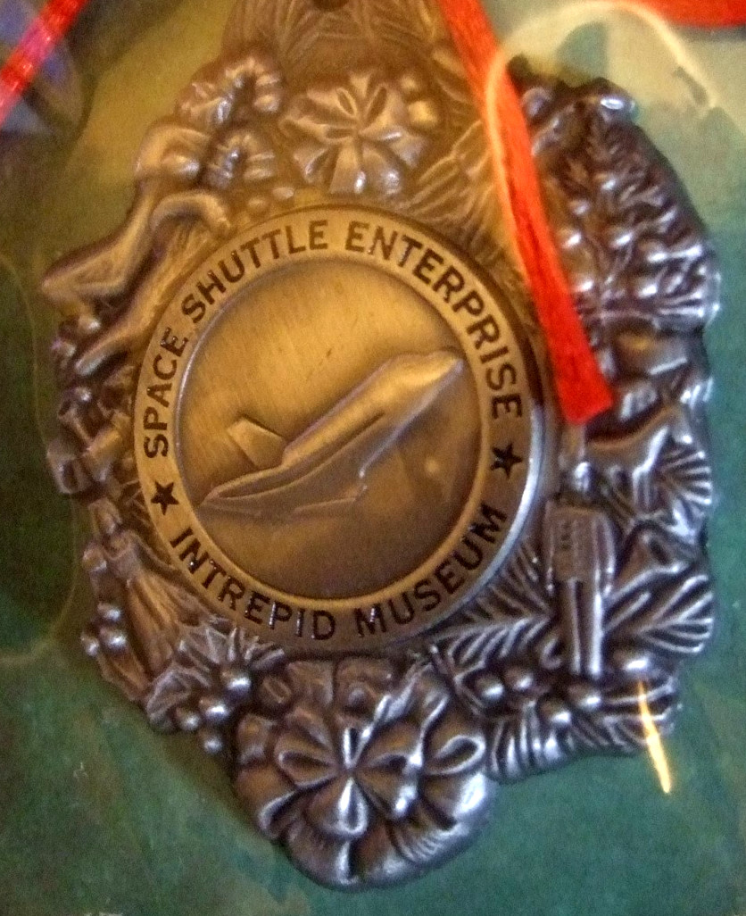 Space Shuttle Enterprise Christmas Ornament New in Box