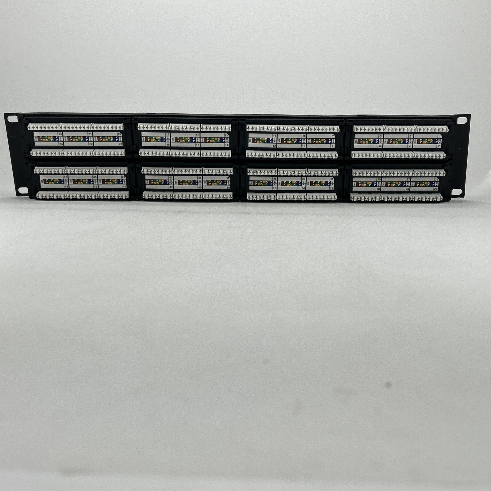 GIGAMEDIA 48-Port Connector Cat5e Patch Panel
