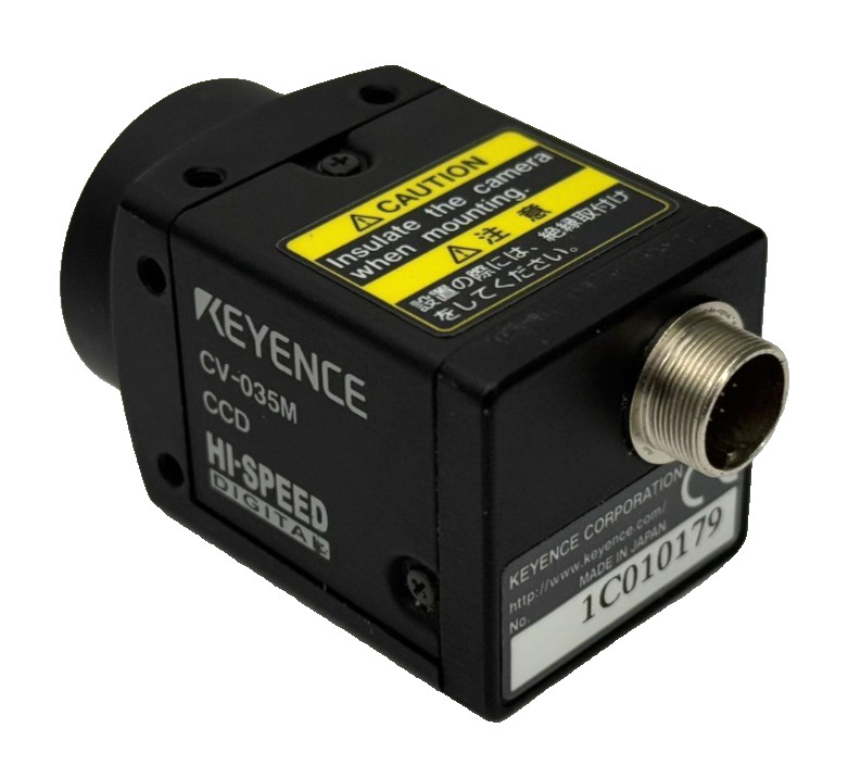 KEYENCE CV-035M Vision System Digital Hi-Speed CCD Camera