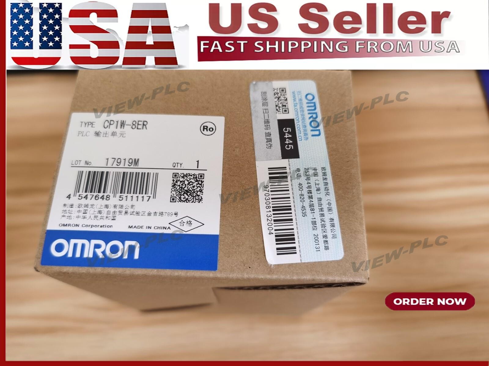 1PC New OMRON CP1W-8ER PLC Unit CP1W8ER In Box