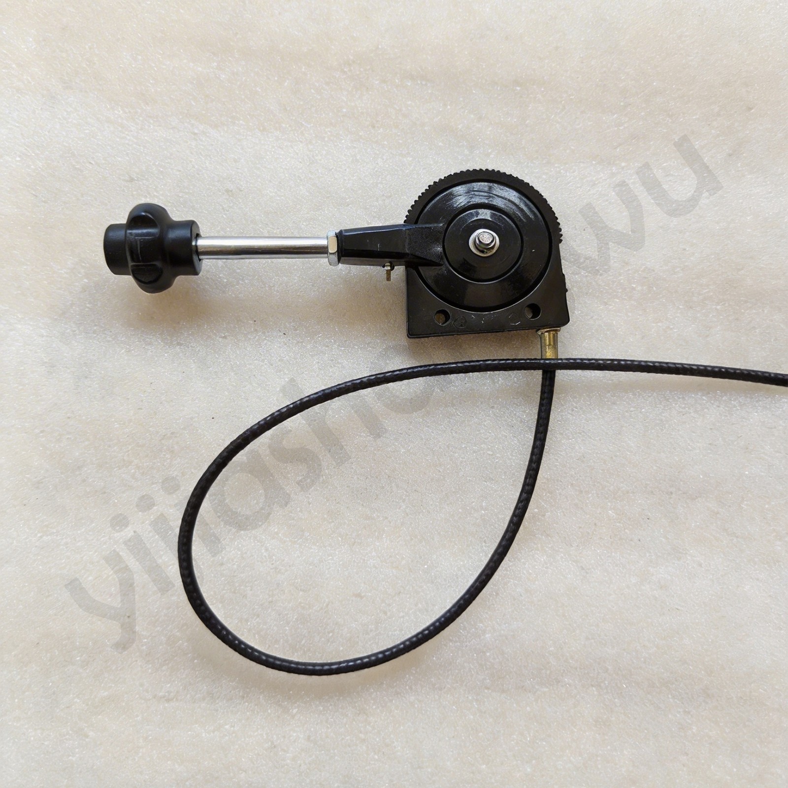 Excavator Throttle Control Cable 40 Inches Manual Throttle Wire