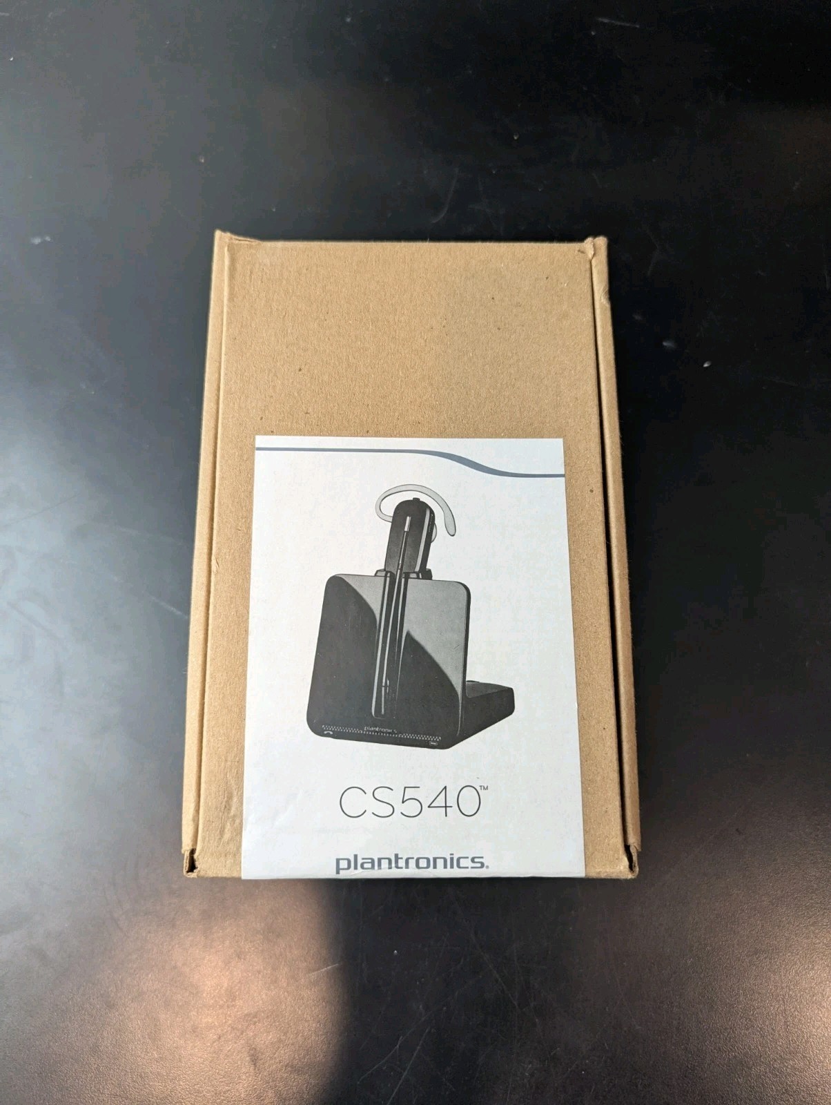 PLANTRONICS Poly CS540 Wireless 6.0 DECT Headset Black - (Tested)