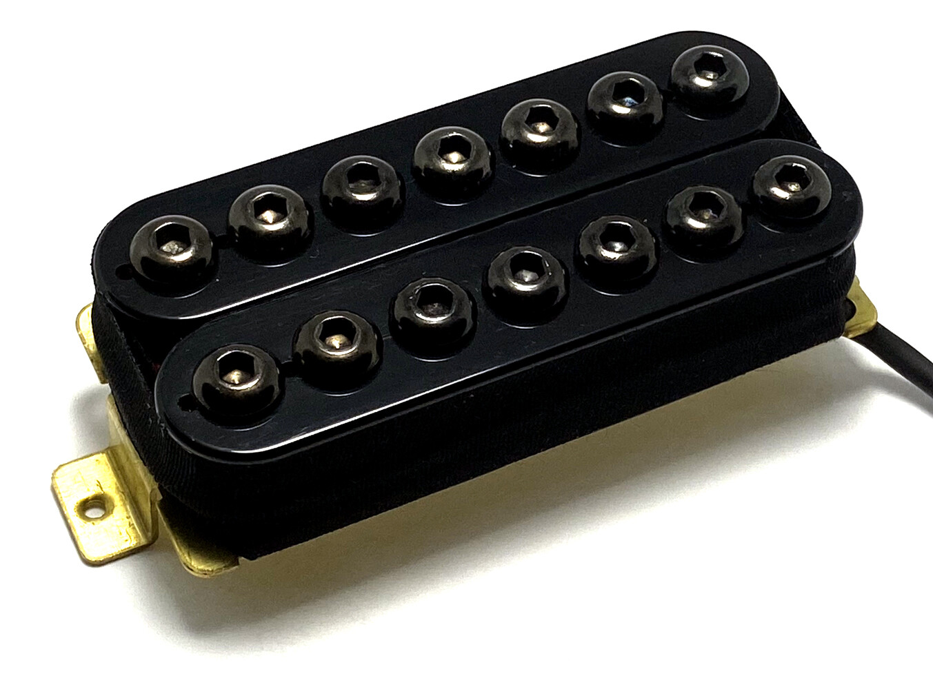 Bridge 7 STRING Humbucker Replacement Crusader Pickup Hex Cap Poles Color Choice