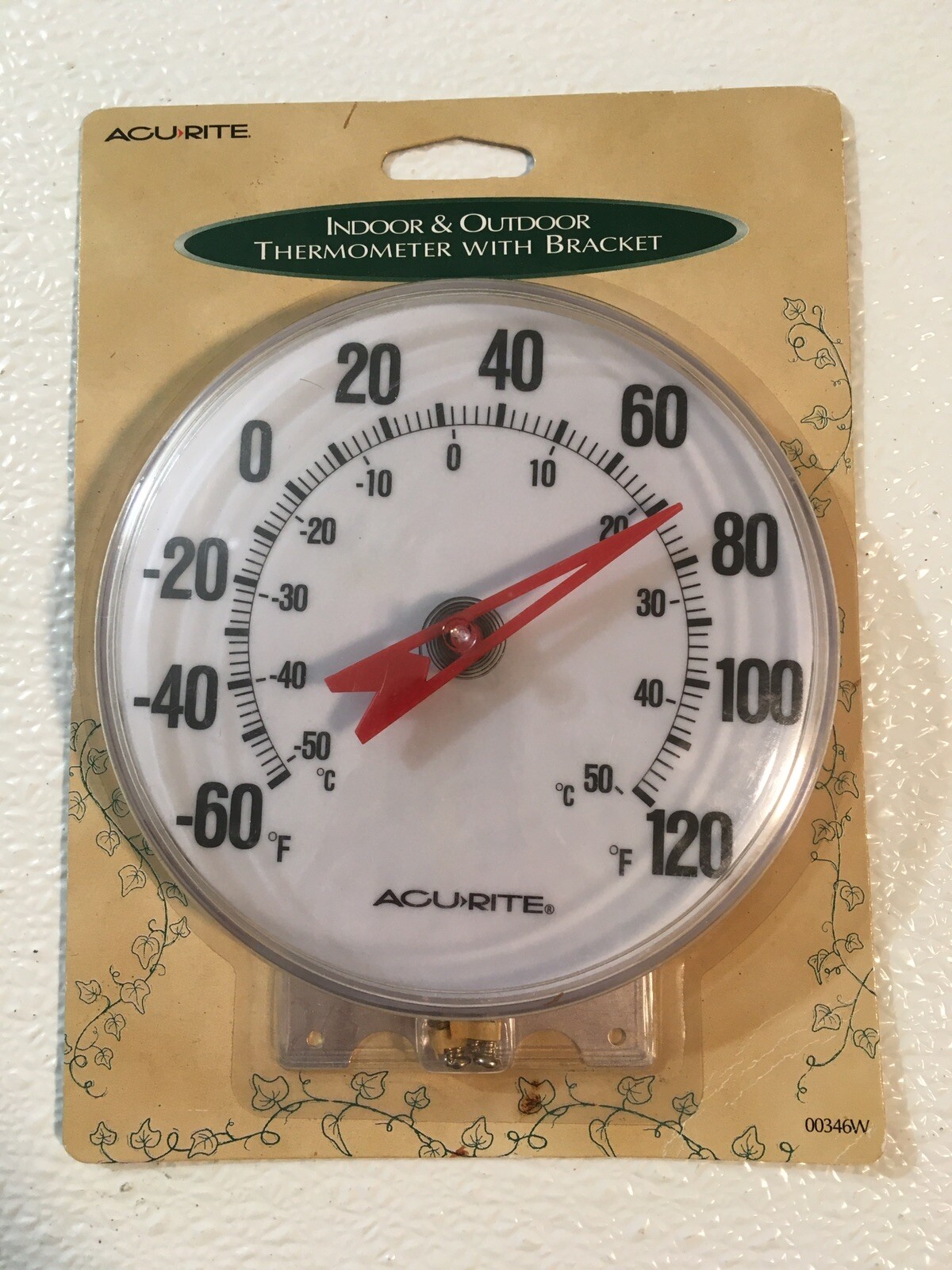 Three (3) ACU-RITE 00346W Analog Thermometers ~ 5" Dial Size