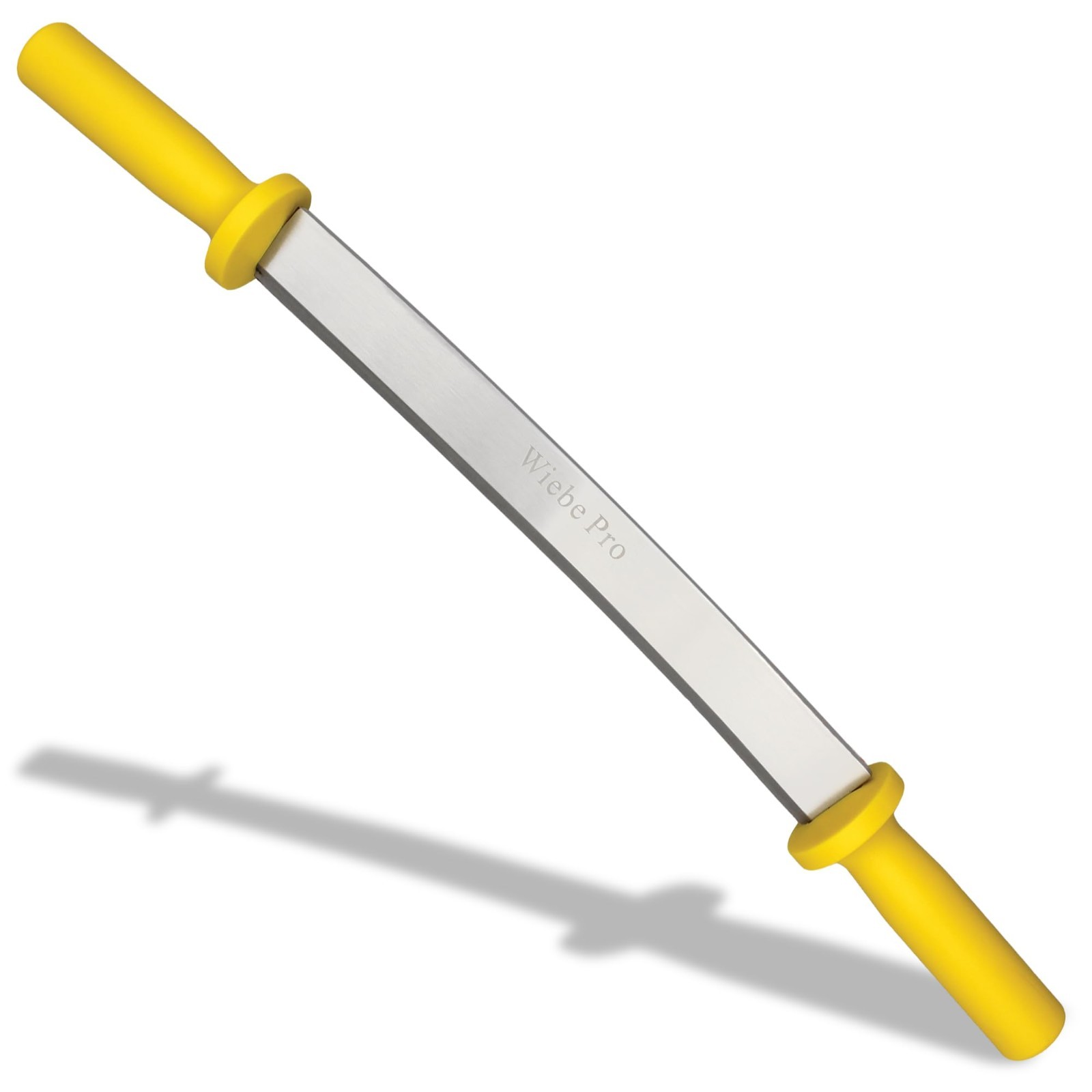 Wiebe 12" Pro Dual Handle Fleshing Knife – Two-Edge System