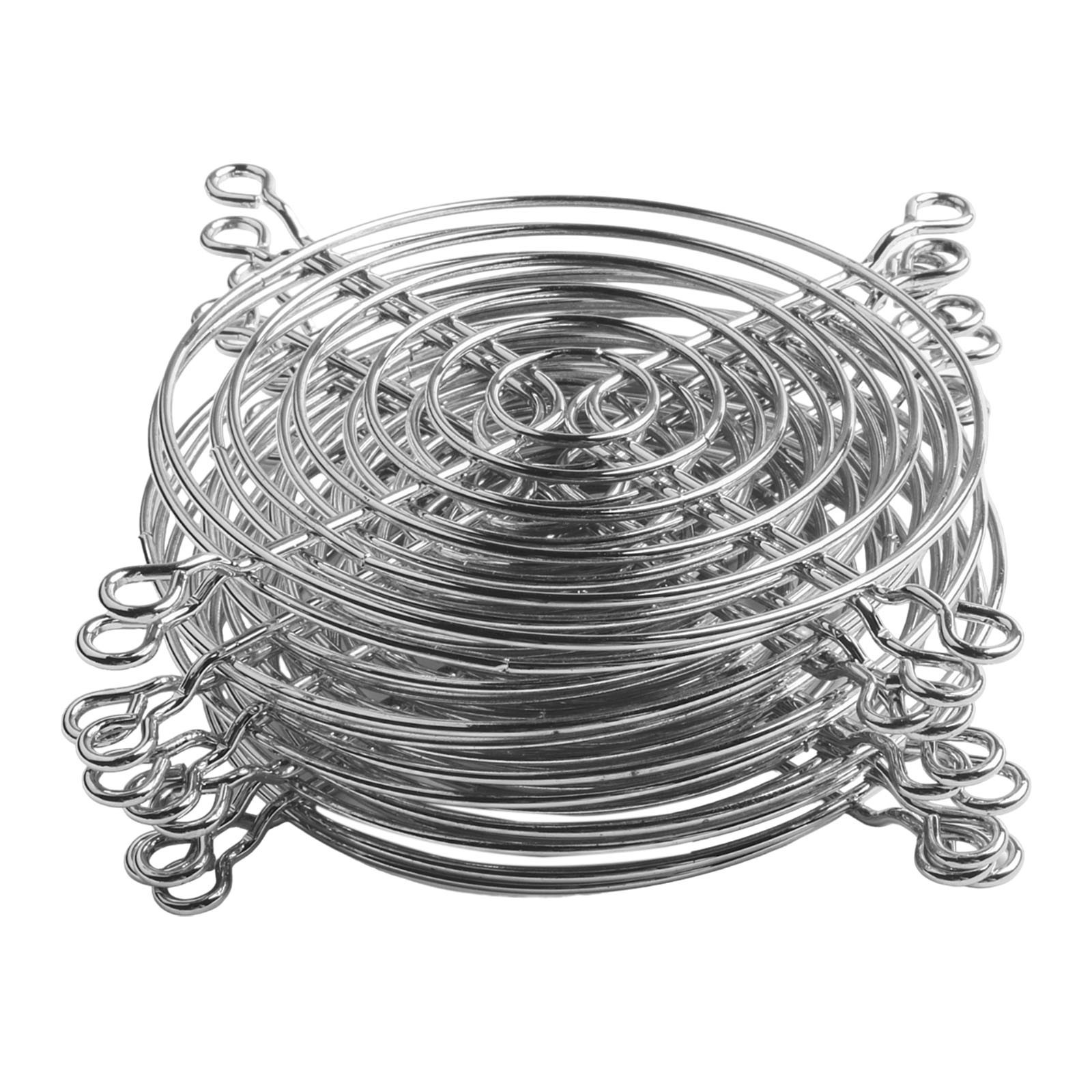 Secure Mounting Metal Cooling Fan Grille Cover for Proper Sizing 10pcs