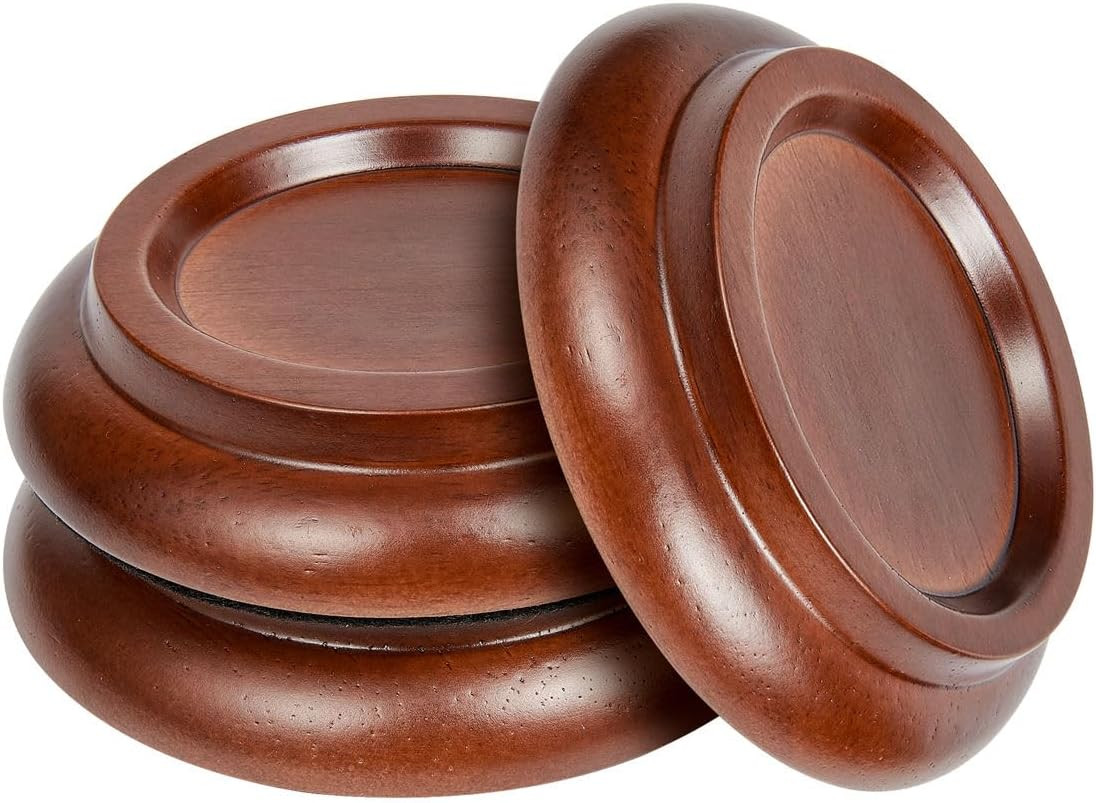 Piano Caster Cups Grand Piano Caster Cups Wood Coasters Cups Piano Caster Pads