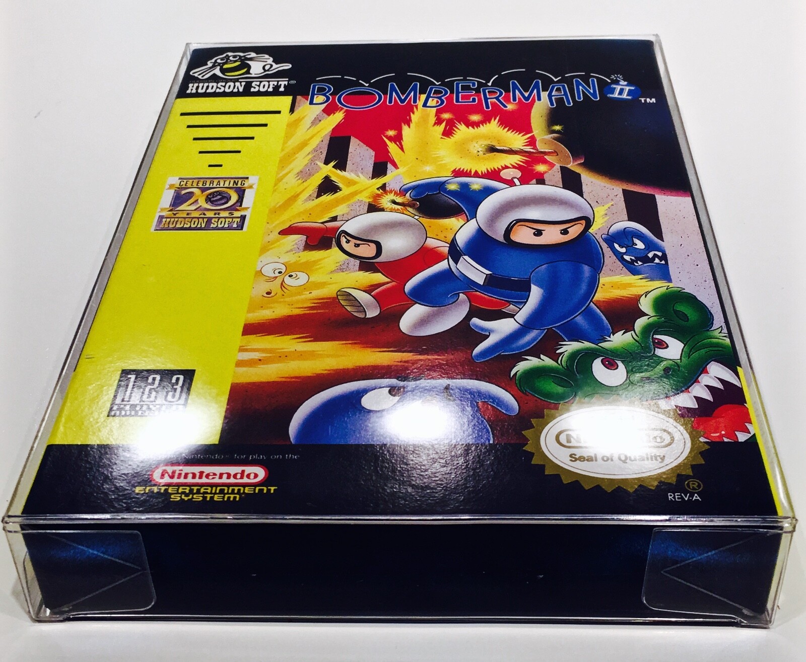1x Box Protectors for NINTENDO NES Video Game Boxes! Clear Display Cases CIB New