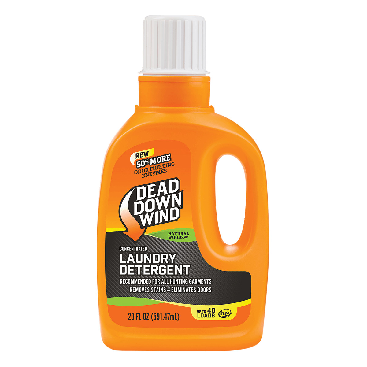 Dead Down Wind 1192018 Laundry Detergent  Odor Eliminator Natural Woods Scent 20