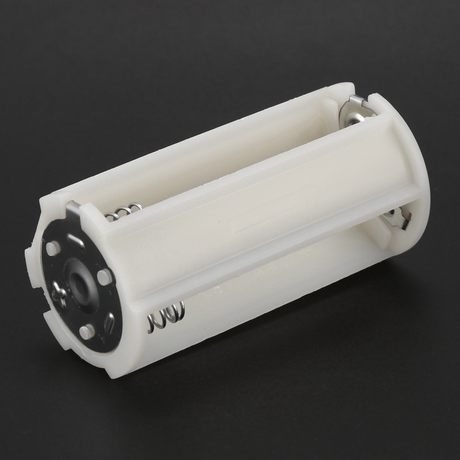 Serial Connection Cylindrical 3x 1.5V AA Battery Plastic Holder 5 Pcs E8P15099