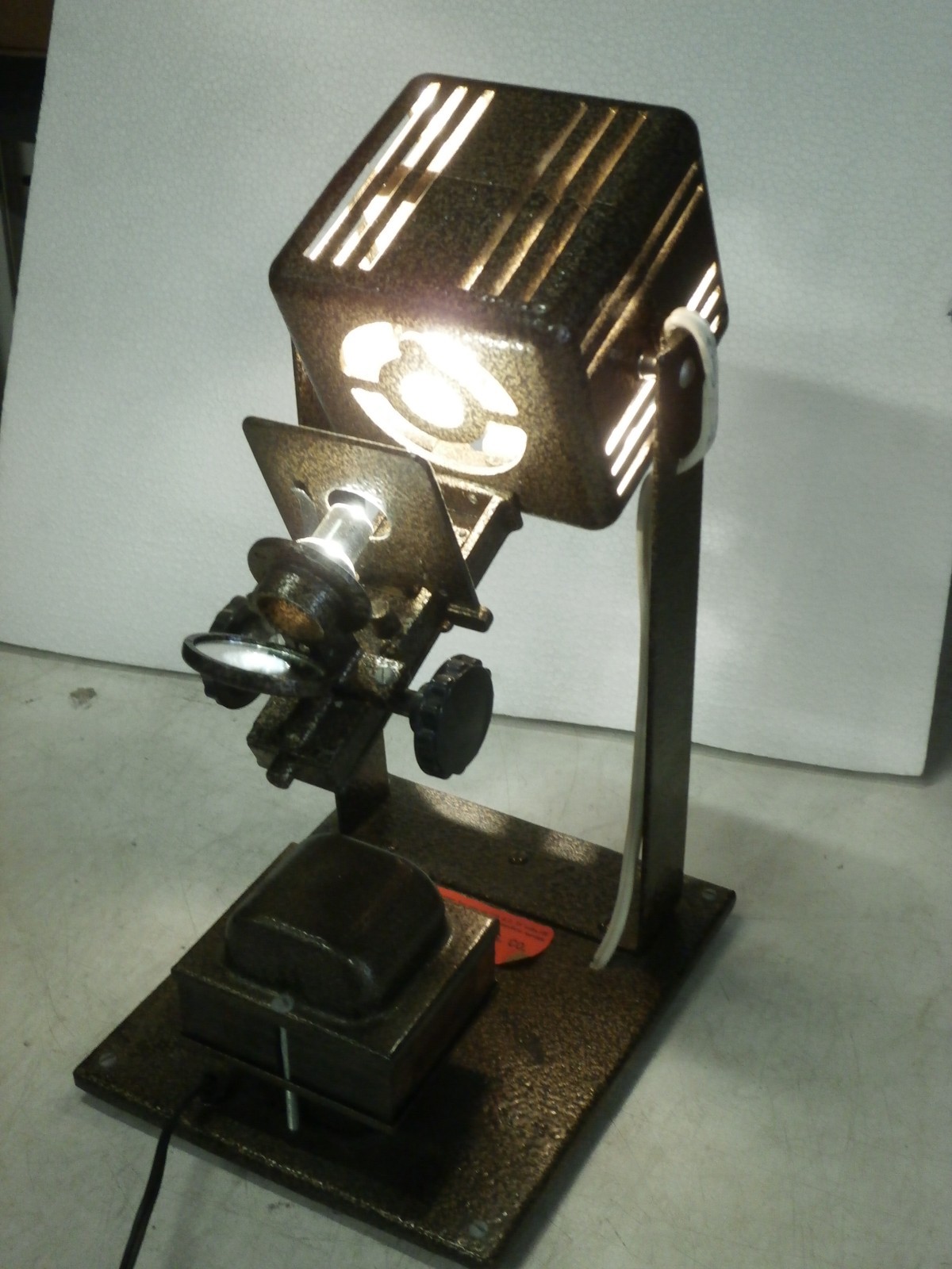 Vintage Bioscope Micro Projector Microprojector with Case