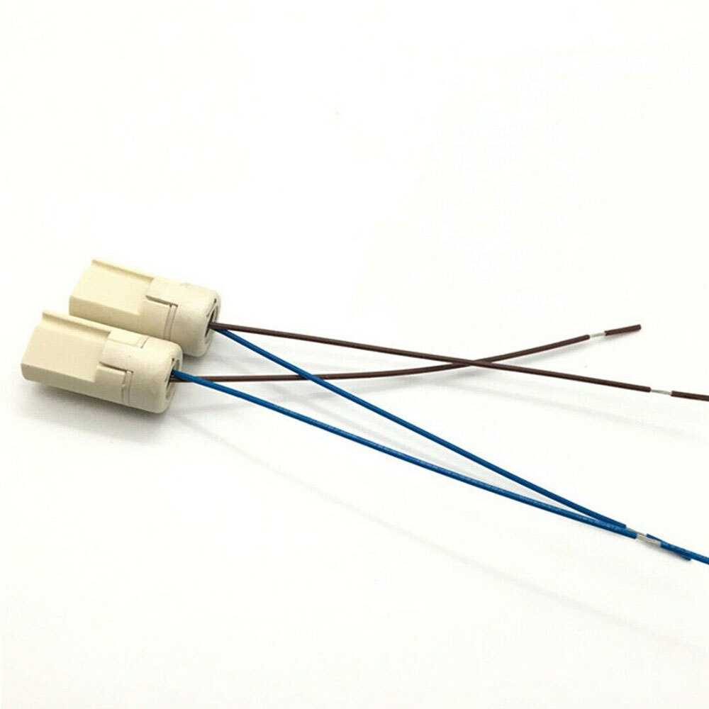 10pcs G9 Base Ceramic Lamp Holder Socket & Cable LED bulb down Light