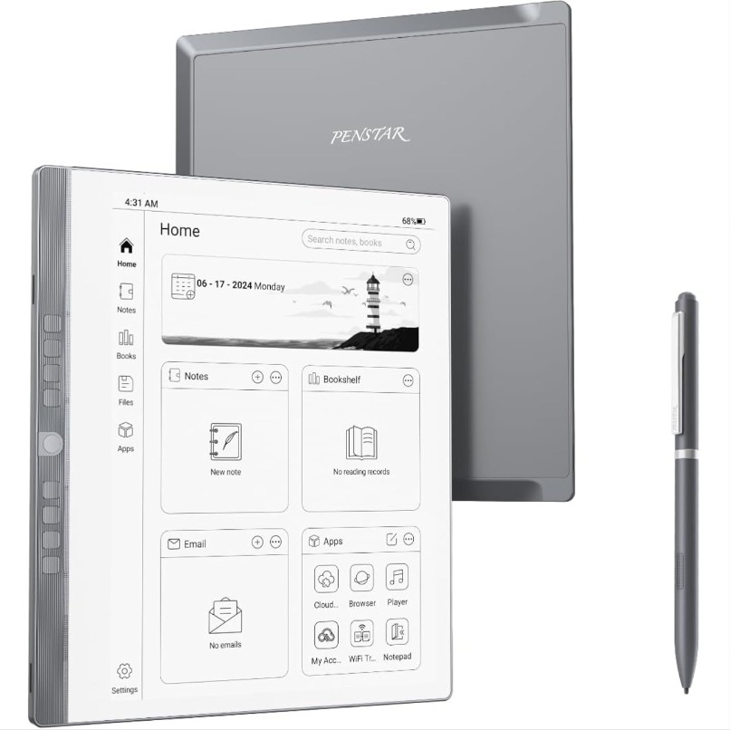 Penstar eNote Paper Tablet Bundle Electronic 10.3inch Pen Writing Tablet B-grade