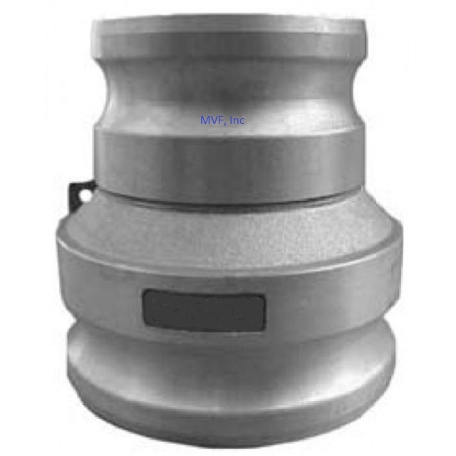 2" x 3" Part SA, Male x Male Spool Adapter, Aluminum, Camlock SA2030AL