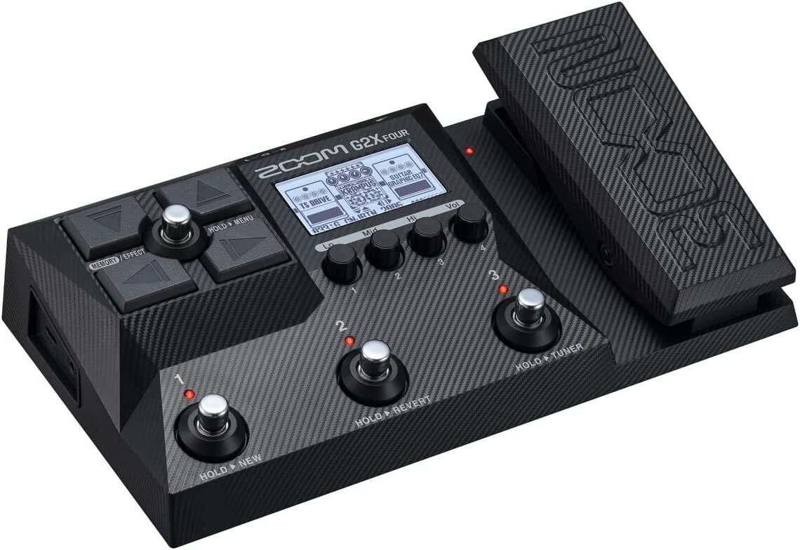 ZOOM G2X FOUR Guitar Multi Effects Pedal Equipped with multi-layer IR function