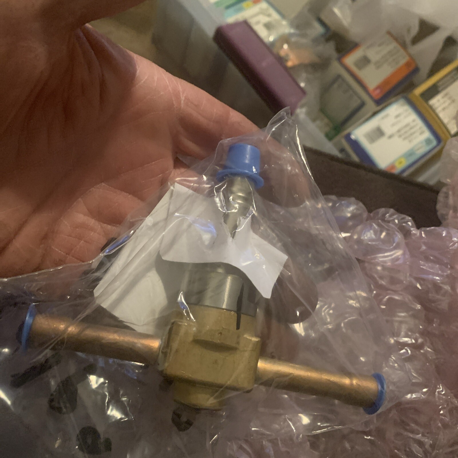 Kolpak Solenoid Valve, Body 12356R 3/8” ODF Geniune OEM Less Coil NOS NIB
