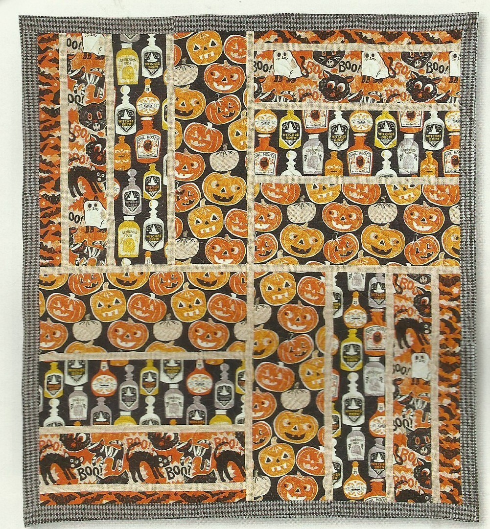 C0226 SPOOKTACULAR QUILT PATTERN/INSTRUCTIONS