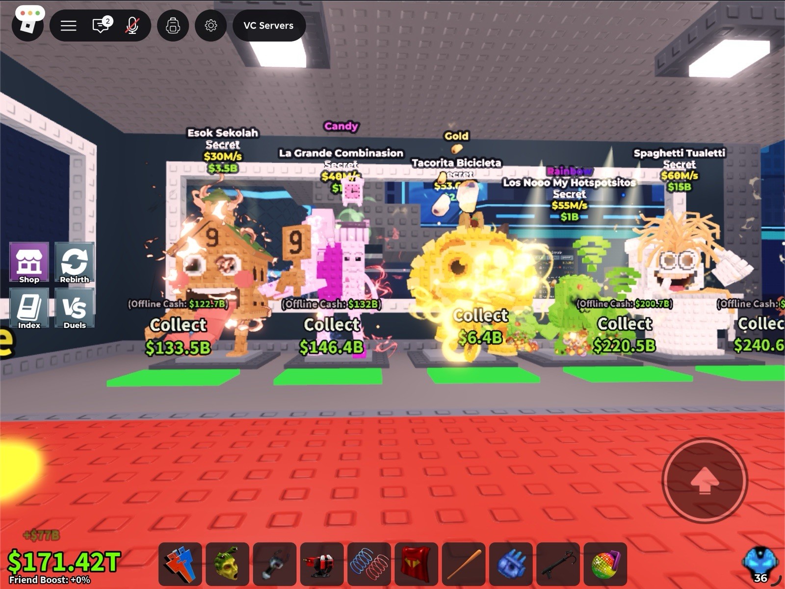 Rare base with many limiteds