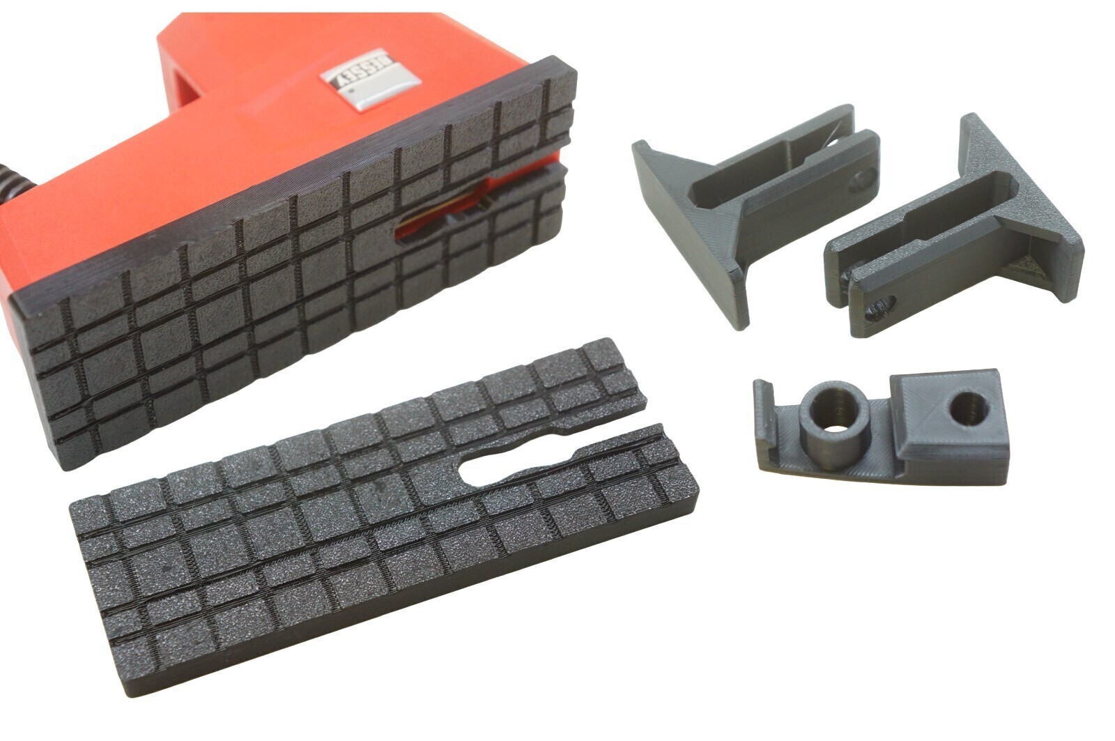 Replacement Rubber Foot Pad Jaws, Slide for Bessey K Body Revo Clamp KRE3524 24"