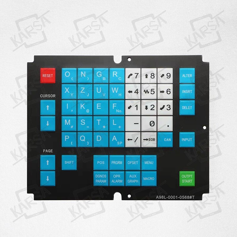 For Fanuc A98L-0001-0568#T A98L00010568#​T Membrane Keysheet Keypad Keyboard