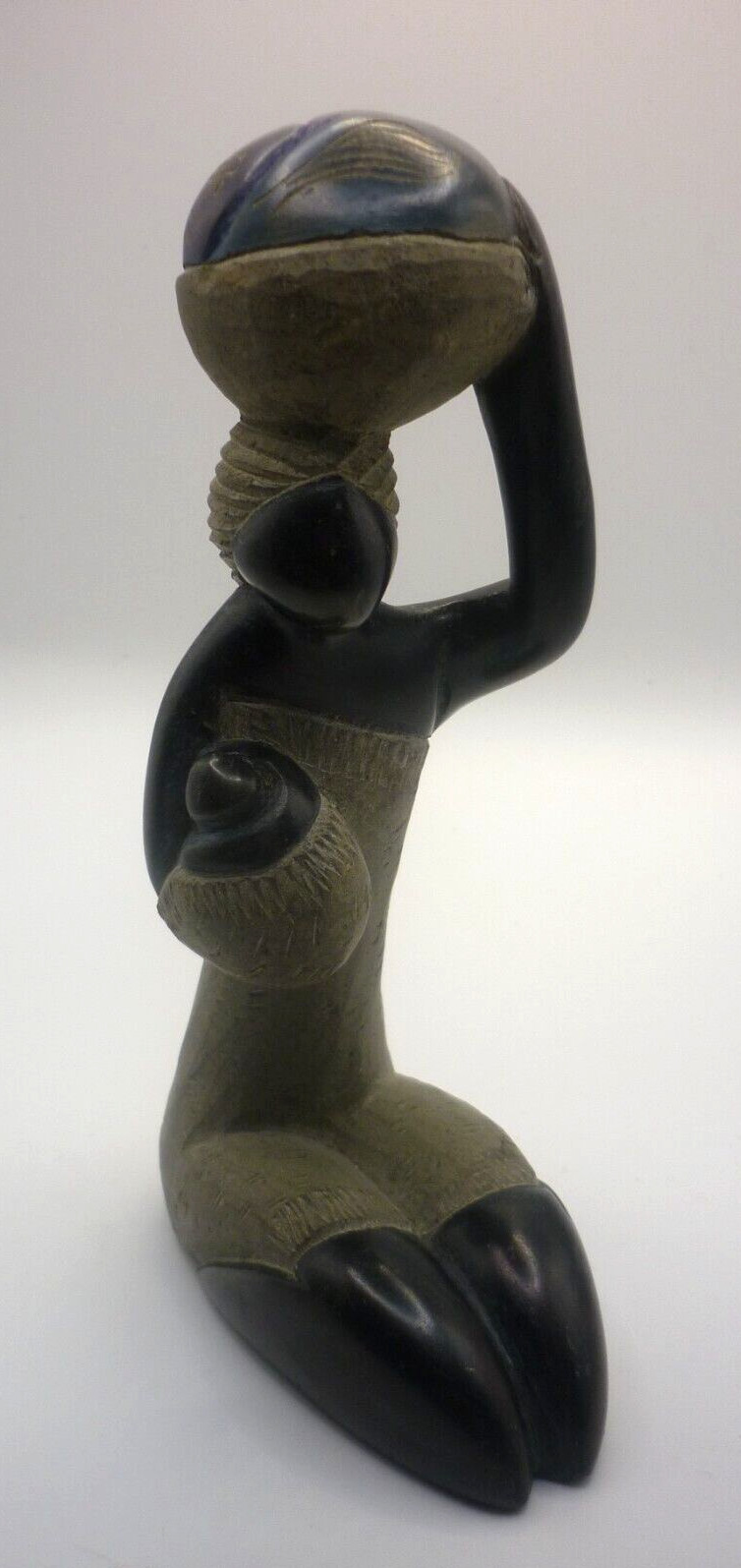 Ten Thousand Villages Peruvian Folk Art Woman & Child Figurine - Made in Haiti