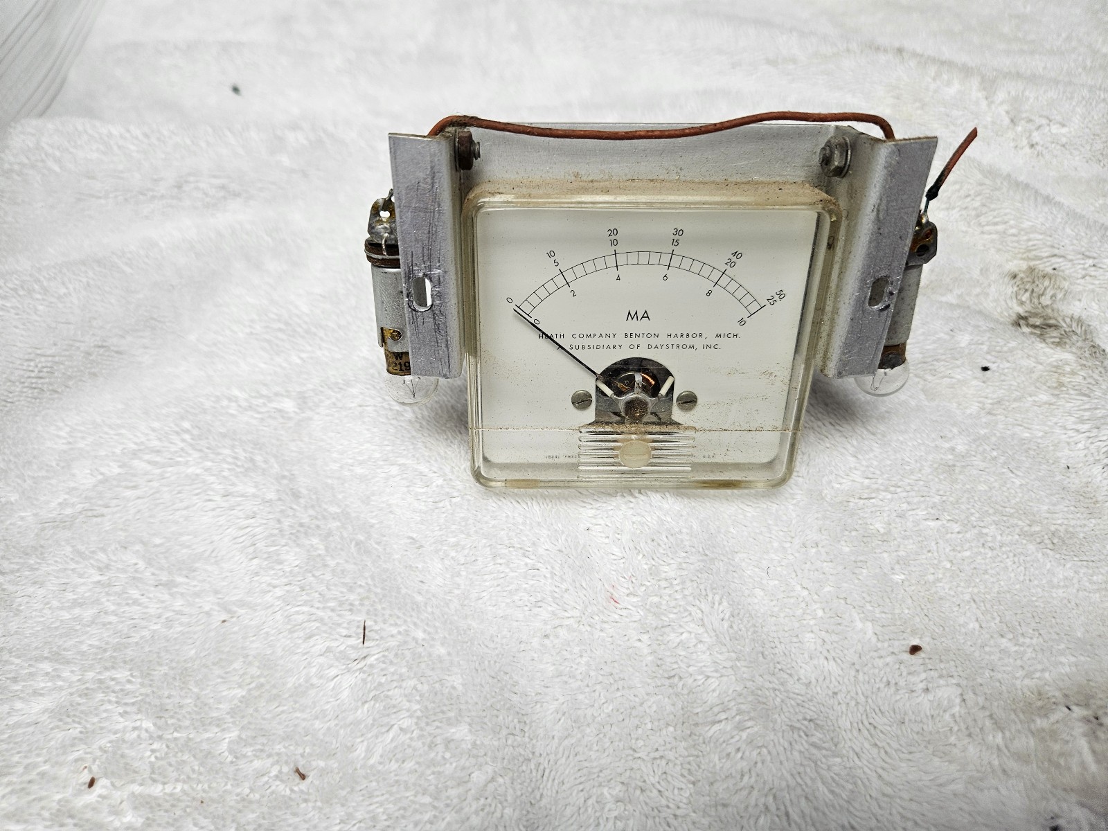 Heathkit Apache TX-1 Multi-Meter from Front Panel with Lamps