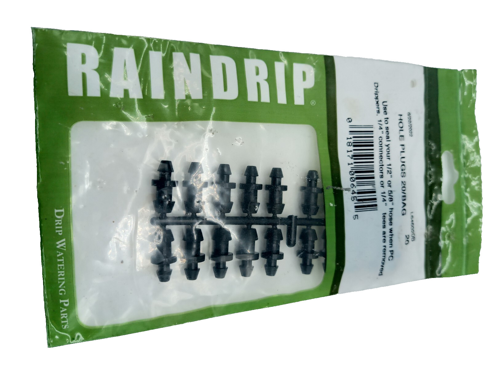 RAINDRIP Irrigation L646020B Hole Plugs New In Pkg qty 20