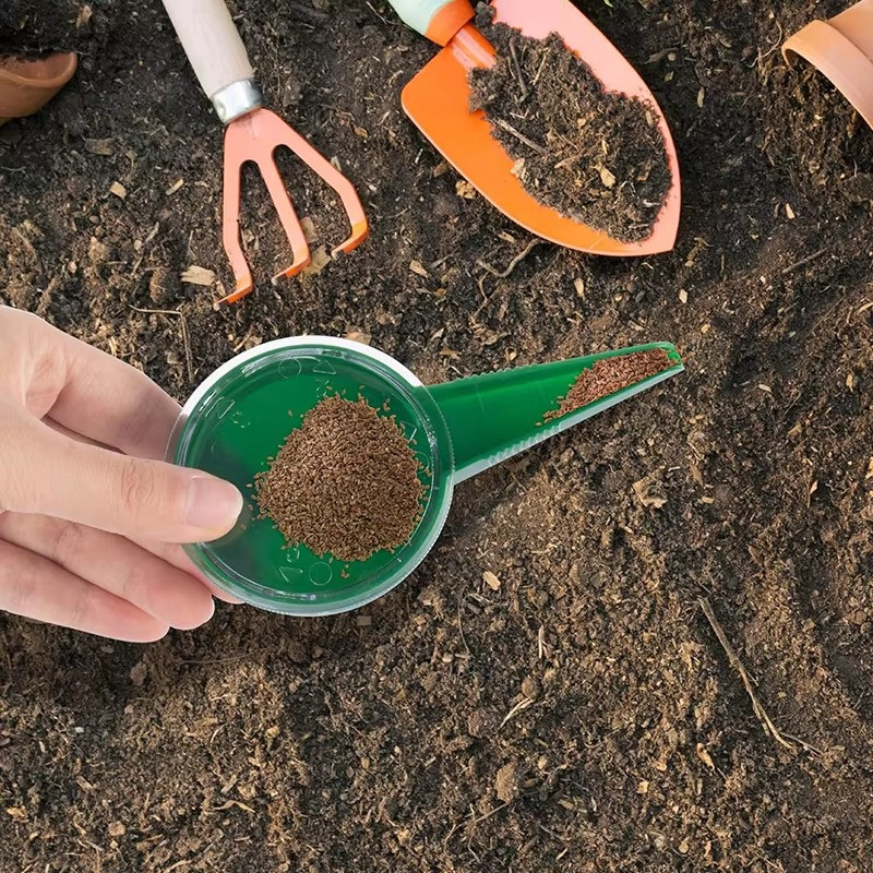 1 pc Garden Seed Sower Dispenser Tool Adjustable Seeder for Various Plant Seeds