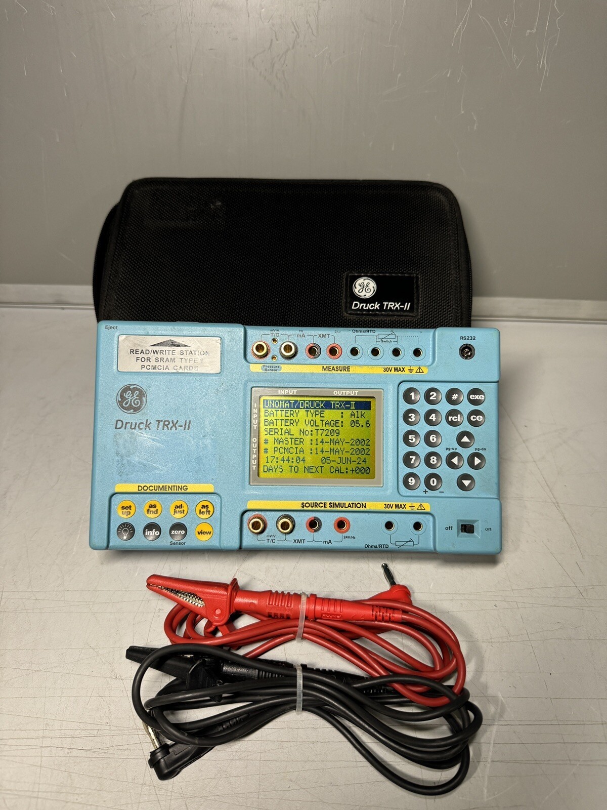 PRINT TRX-II Multifunction Documenting Calibrator GE Print TRX-II