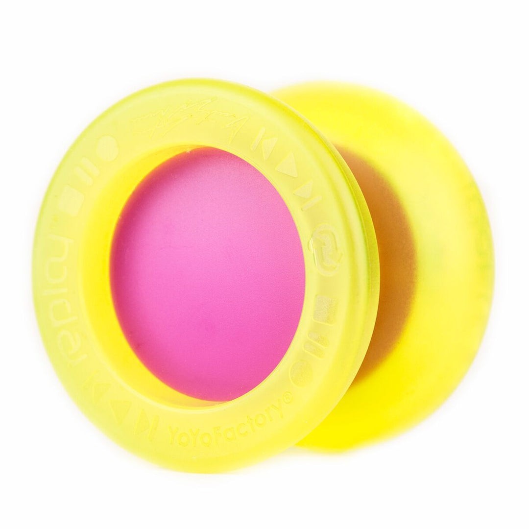 YOYOFACTORY Replay Pro Yo-Yo Glow Edge (Yellow Purple)