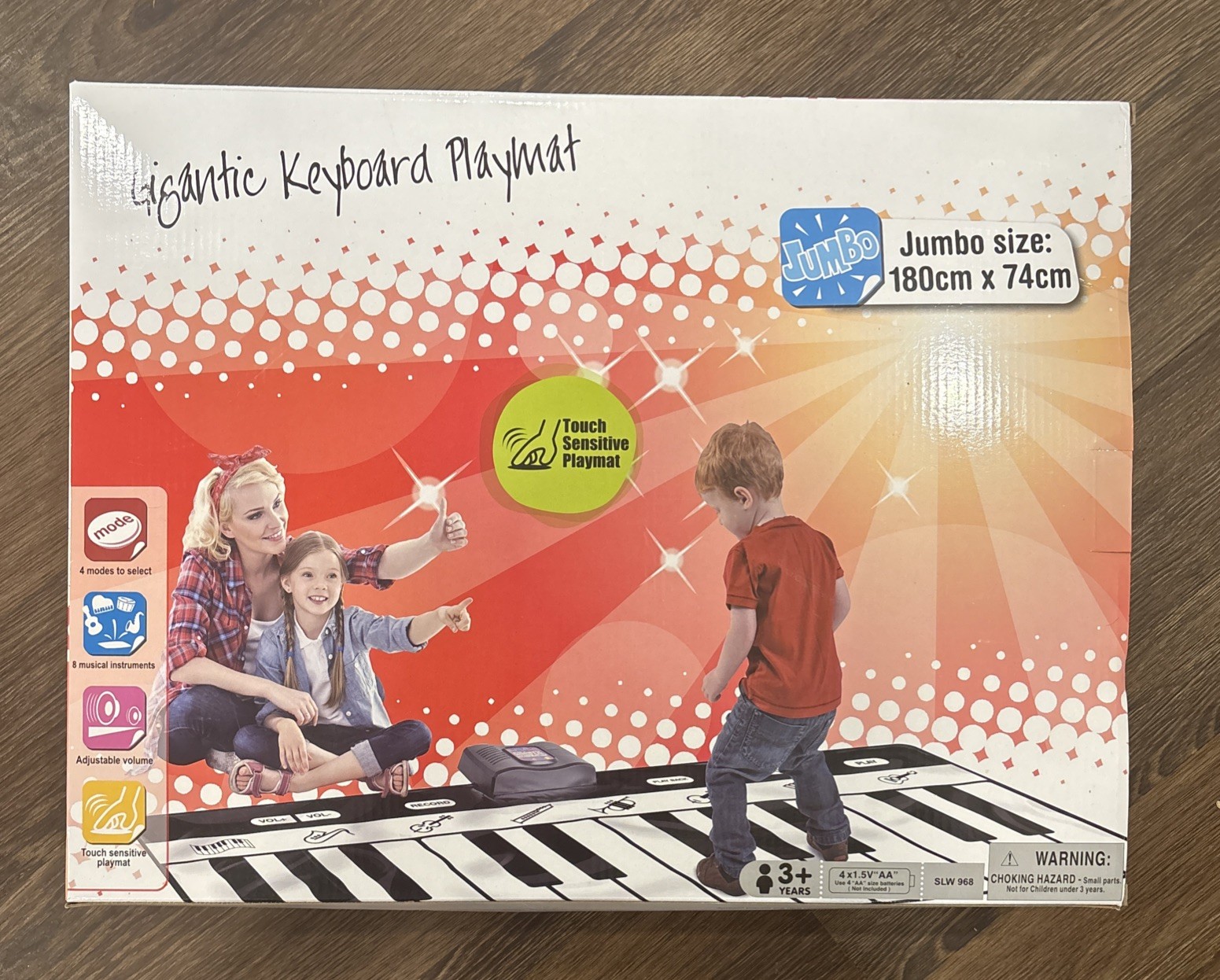 Gigantic Keyboard Playmat - Piano Mat