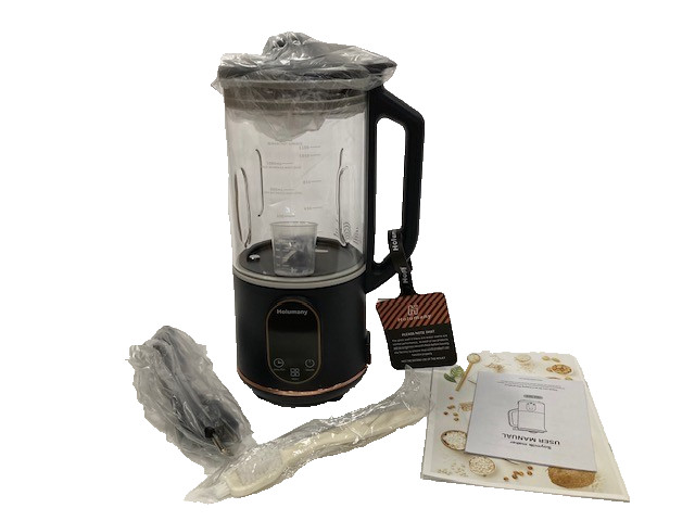 Holumany HM 003 Nut Almond Plant Milk Maker Automatic Self Clean Machine Black
