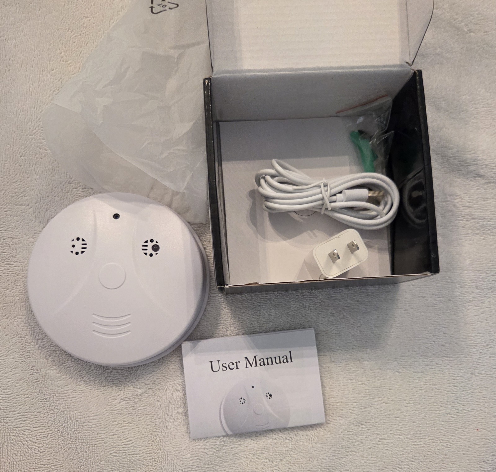 Black Box Office Motion Detection Video Camera *Open Box*