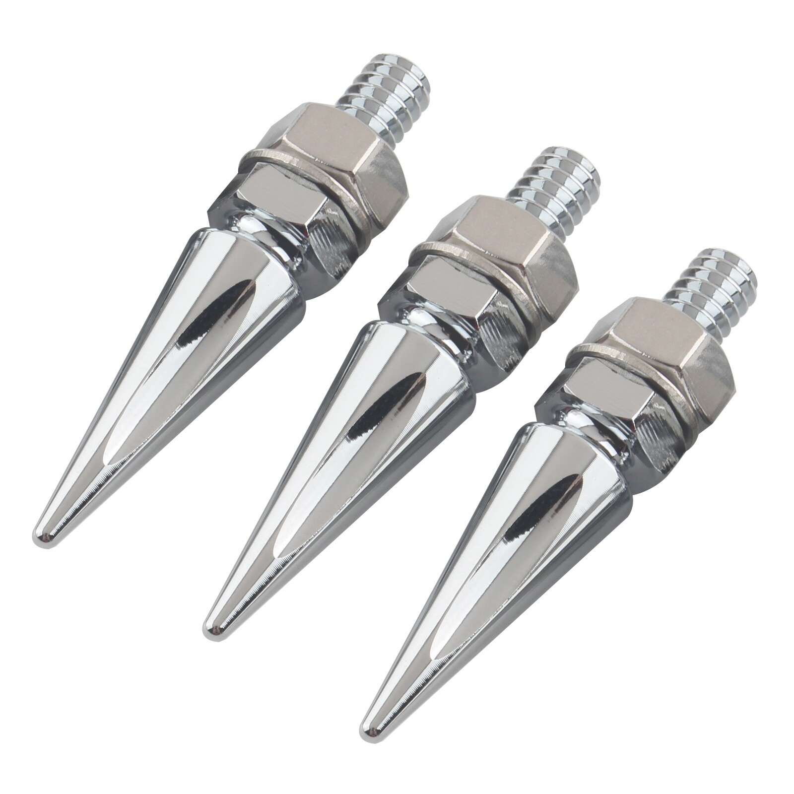 Chrome Spike Windshield Bolt Kit For Harley Tri Glide Ultra Classic 2009–2013