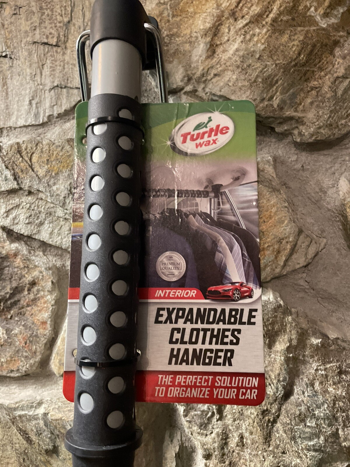 Turtle Wax Expandable Clothes Bar