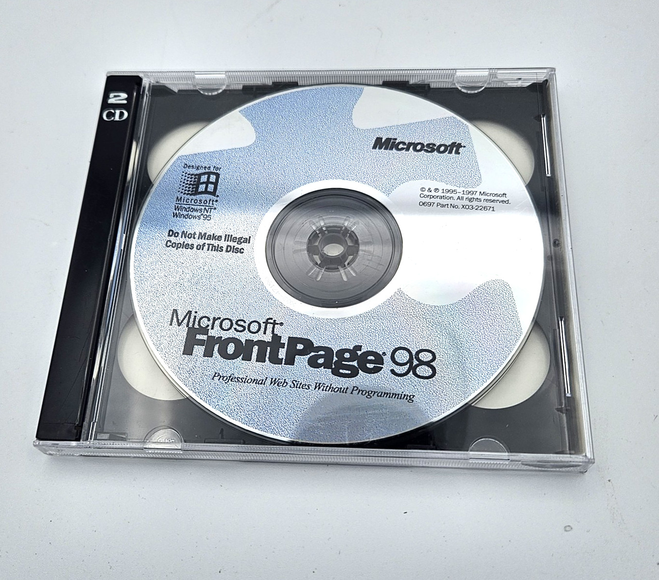 Vintage Microsoft Windows 98 FrontPage 98 PhotoSuite CD Lot Boot Disk ProCD