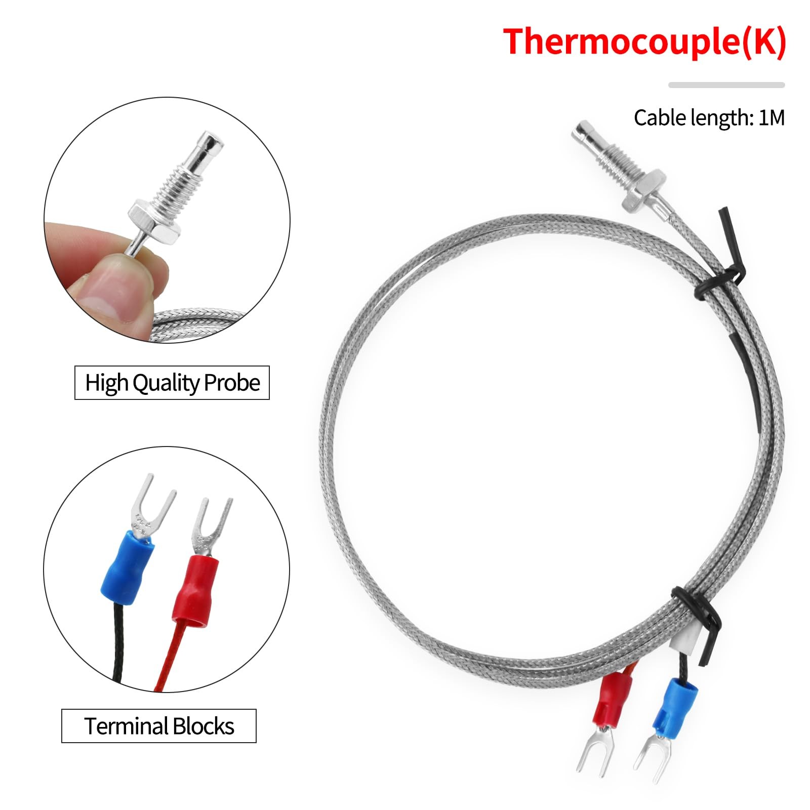 PID Temperature Controller Kit, High Voltage 100ACV to 240ACV, Comes with...