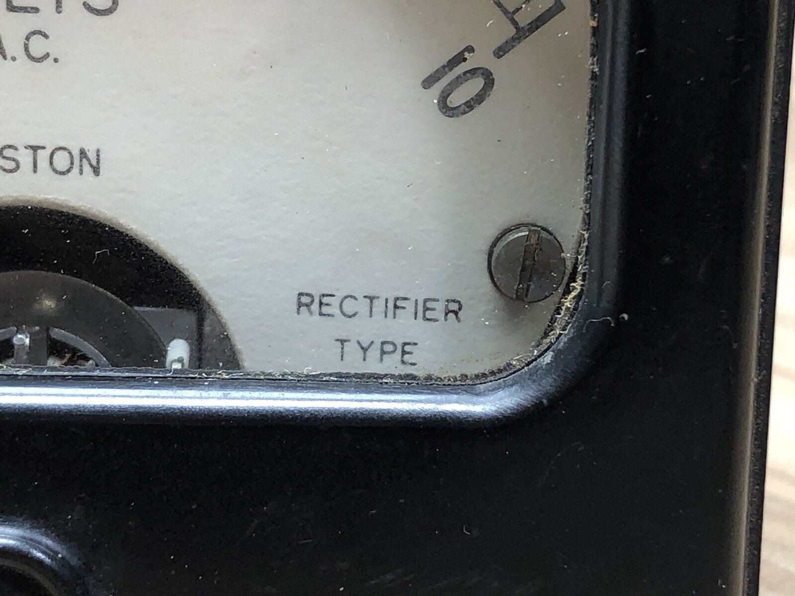 VTG Weston Model 301 AC Volts 0-10 Rectifier Type 2000 Ohms / Volts 454
