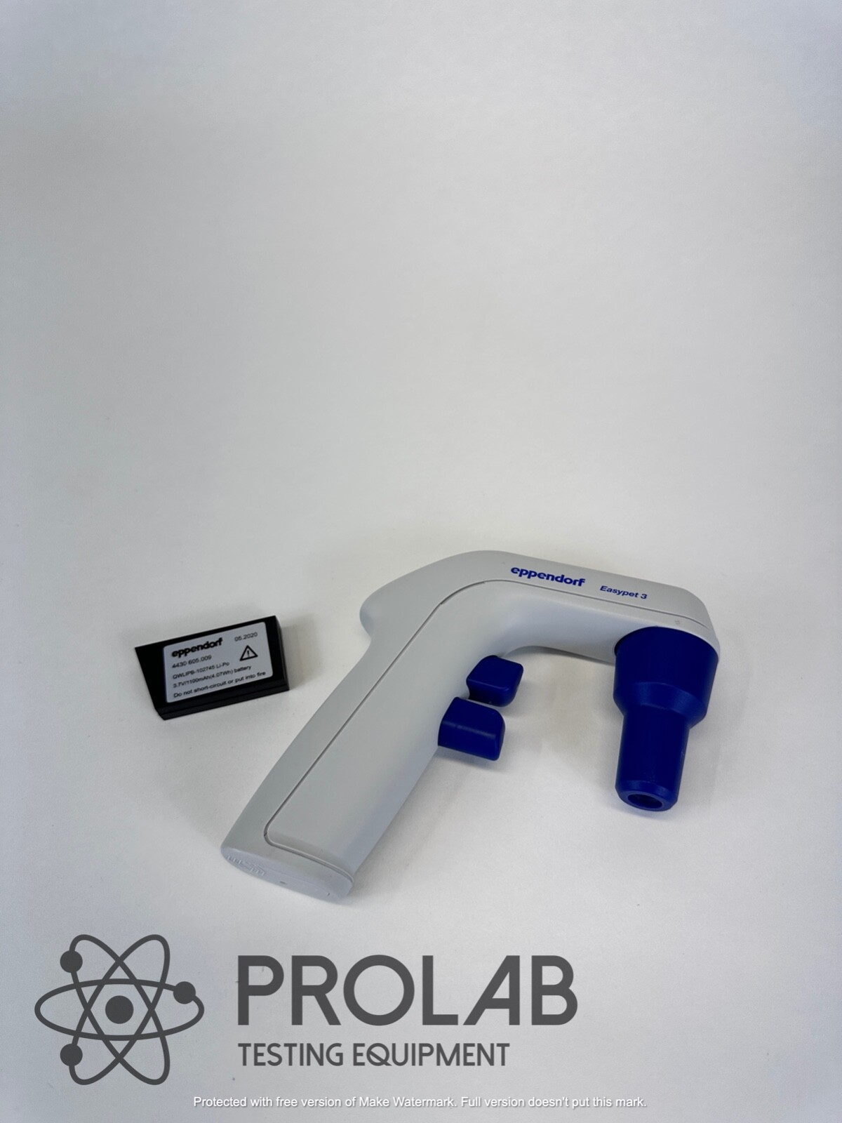 Eppendorf Easypet 3 Electronic Pipette Controller No AC Adapter P0.1-100mL