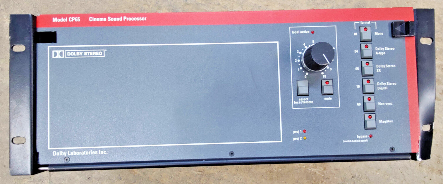 -- PARTS -- Dolby Model CP65 ~ Cinema Sound Processor, Stereo, Analog 6-Channel
