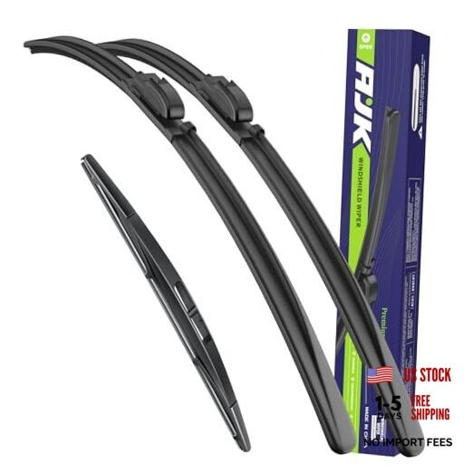 AJK Wiper Blades for Jeep Grand Cherokee 2022 2023 2024, 3 26+20+12.01 3 piece